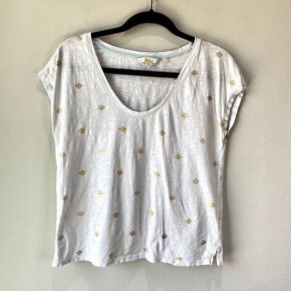 Boden Fun Voop Tee White S - Picture 7 of 7